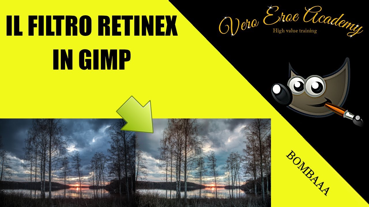 IL FILTRO RETINEX IN GIMP