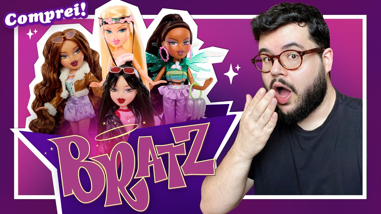MINHAS PRIMEIRAS BRATZ! 💋 Comprei + de 13 bonecas!
