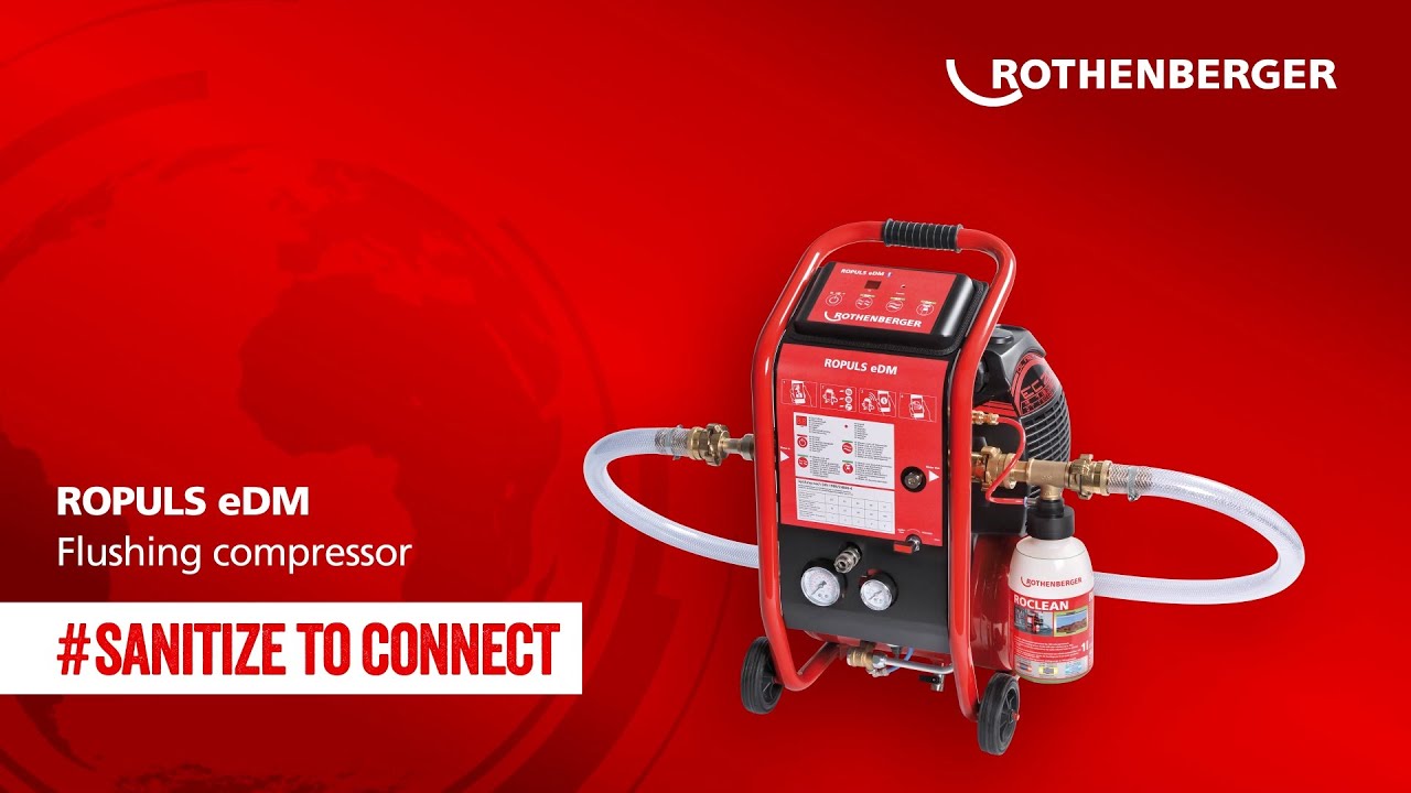 Flush now! – ROPULS eDM flushing compressor