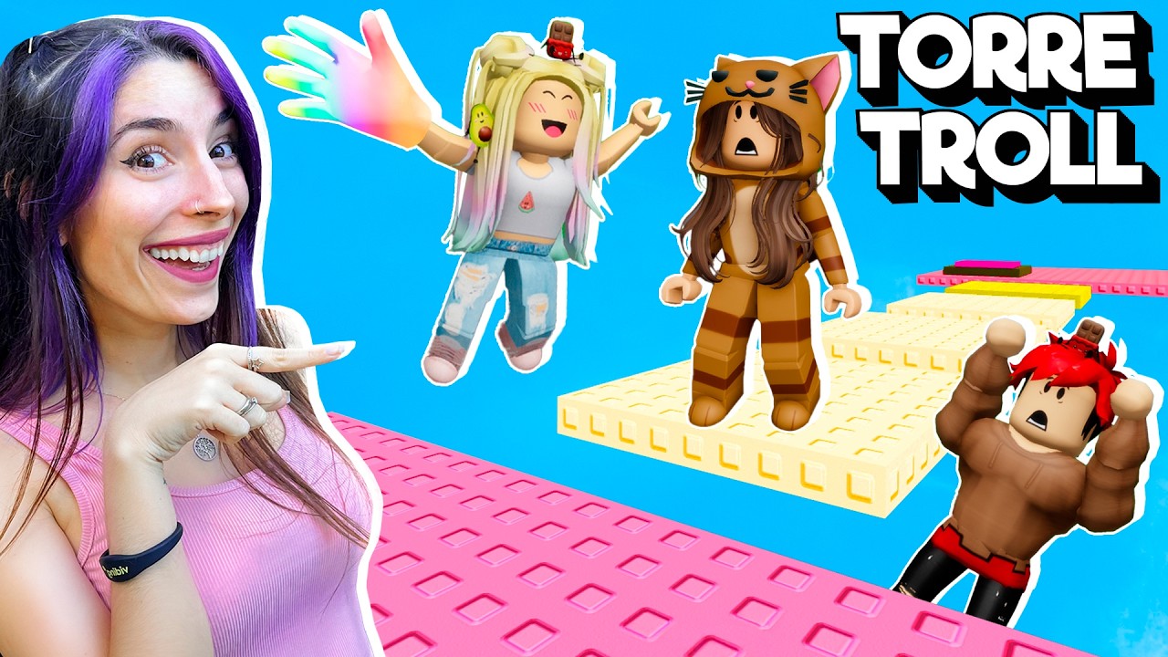 TROLLEO a MIS AMIGOS en Slap Tower Roblox!