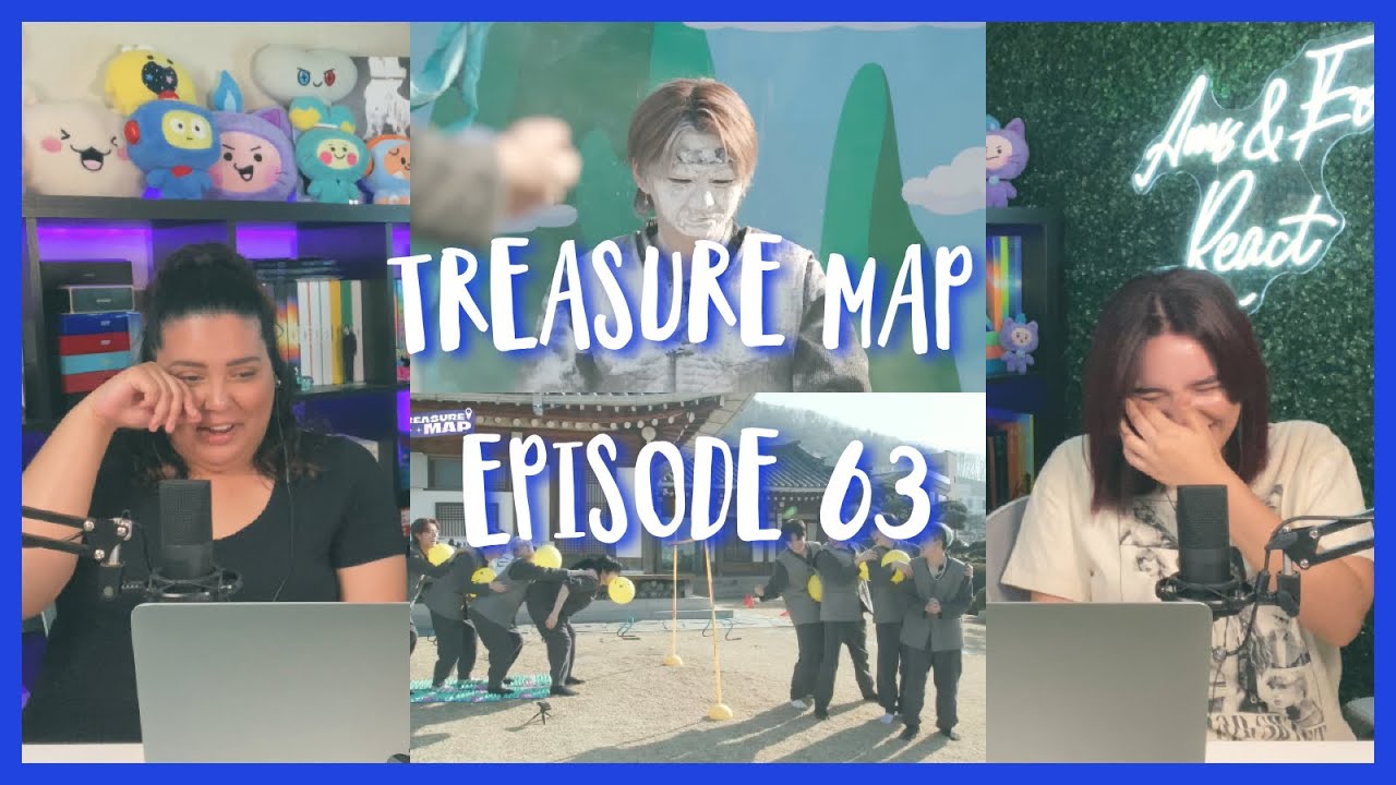 Yoshi & Asahi's Faces! 🤣 Reacting to [TREASURE MAP] EP.63 🌿 | Ams & Ev React