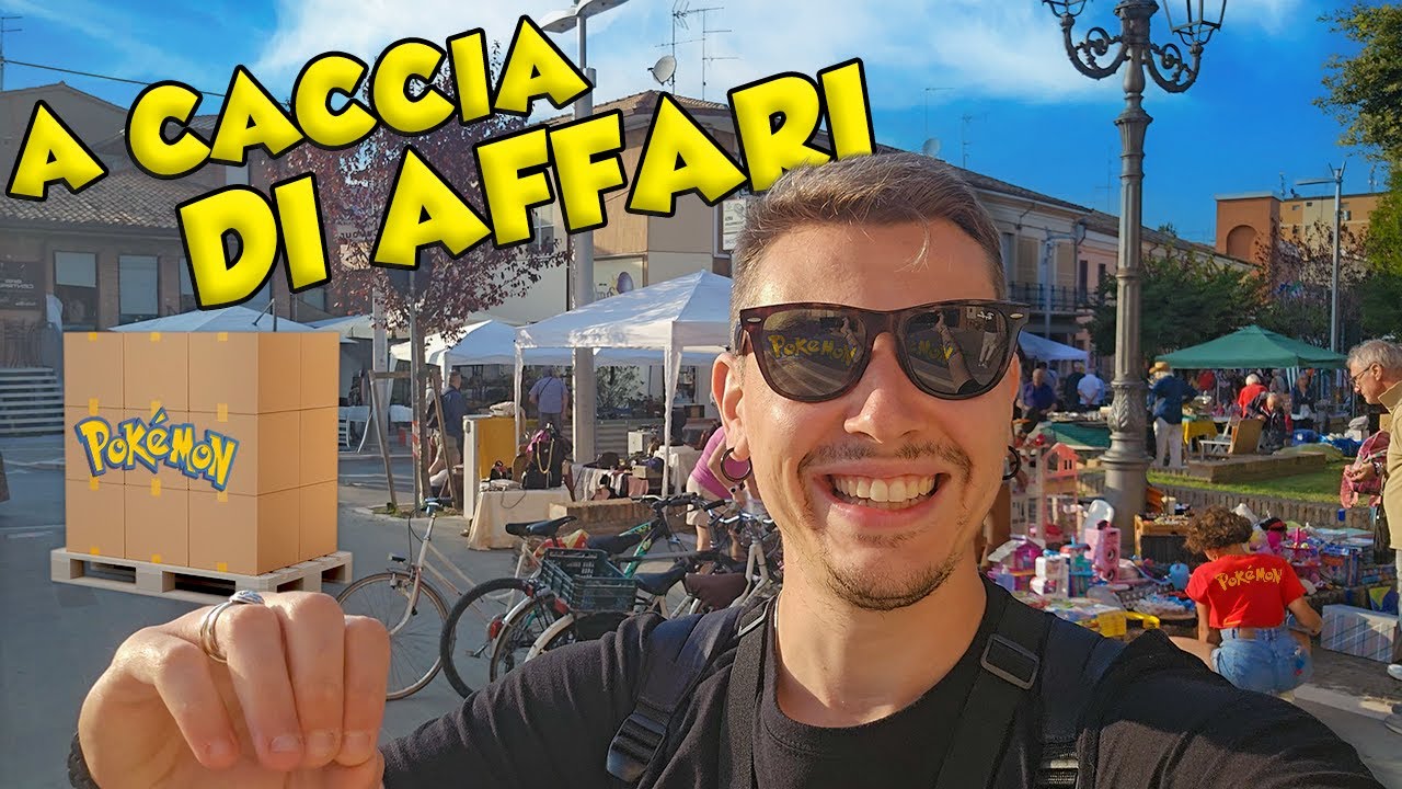 Dopo 6 Mesi torno a CACCIA di AffaRi al MERCATINO dell'usato di CArte POKEMON