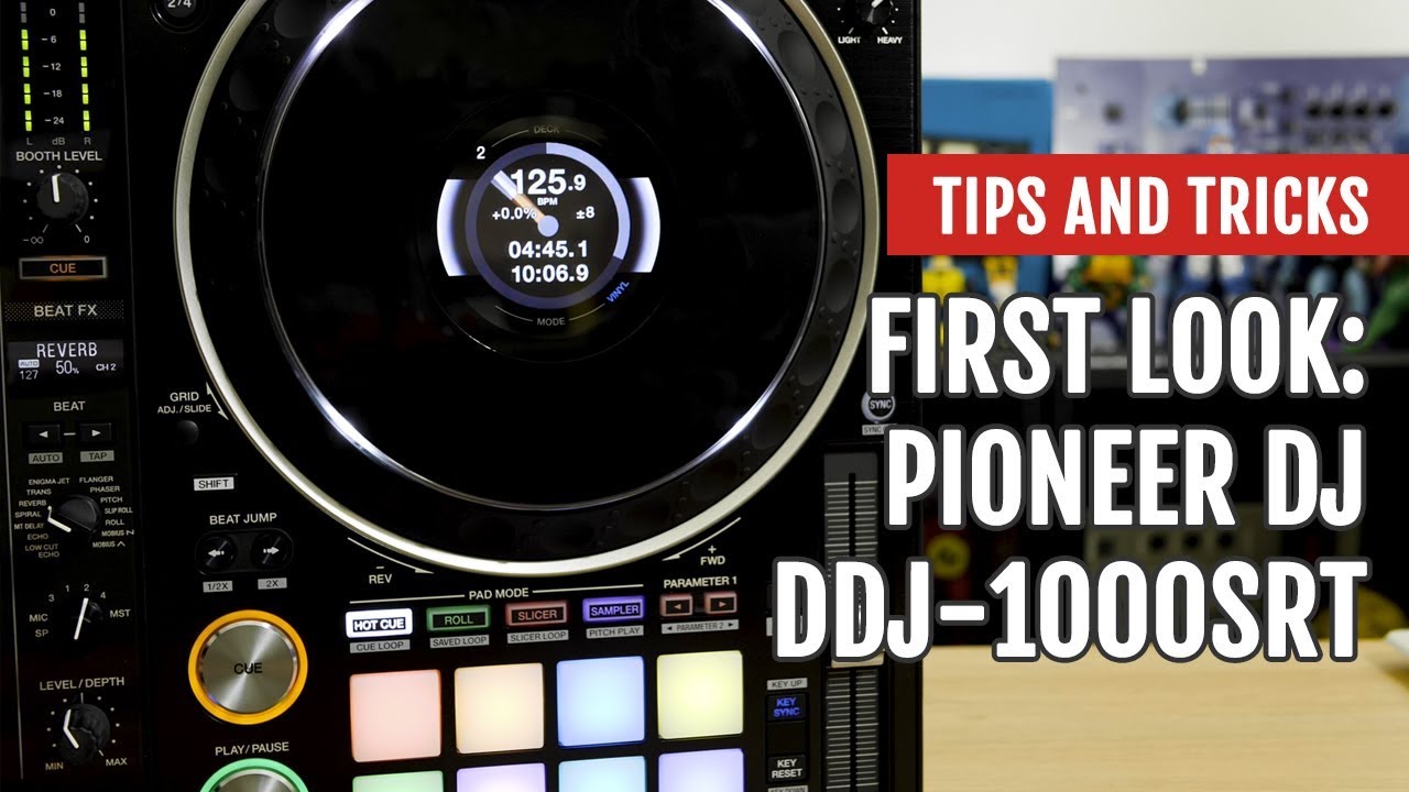 Pioneer DJ DDJ-1000SRT | First Look | Tips and Tricks