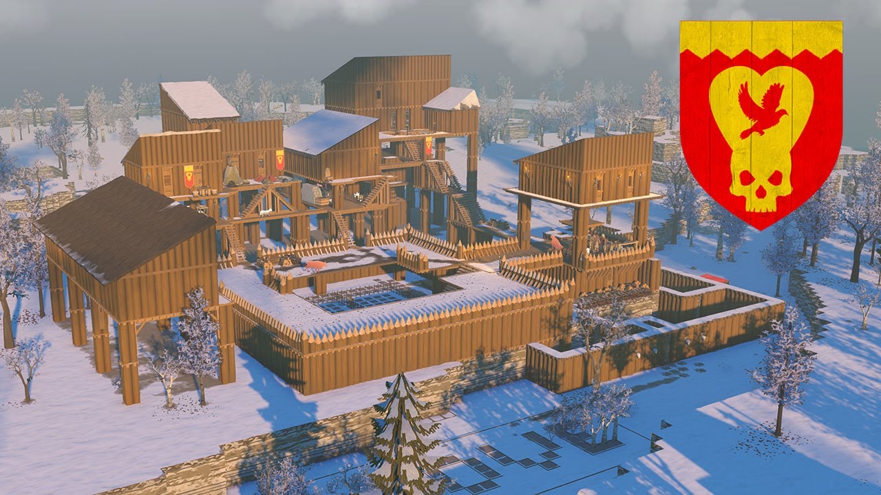 Platform Settlement Base Tour | Going Medieval Build