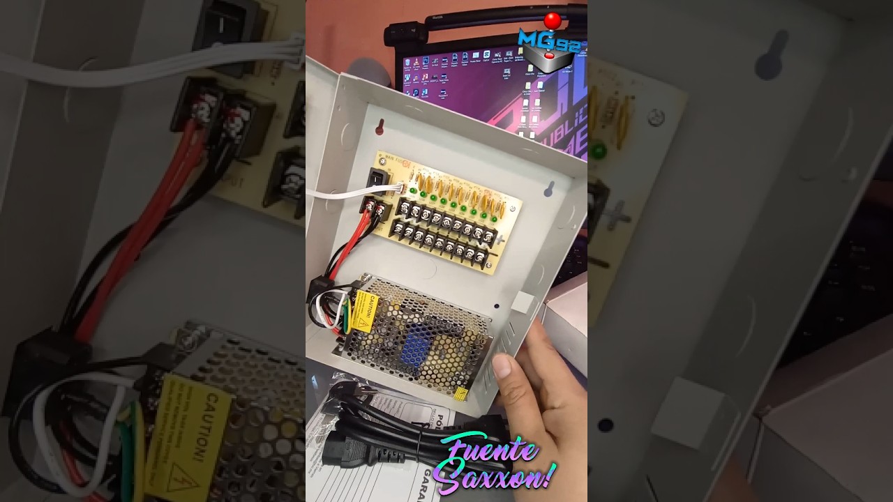 Que Utilizas pata tu Instalación de CCTV? 🤔 Fuente de Poder 