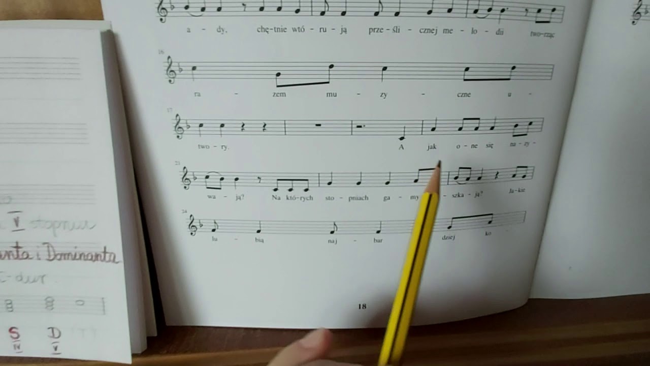 Kl  II KS Lekcja 16 Triada C-dur