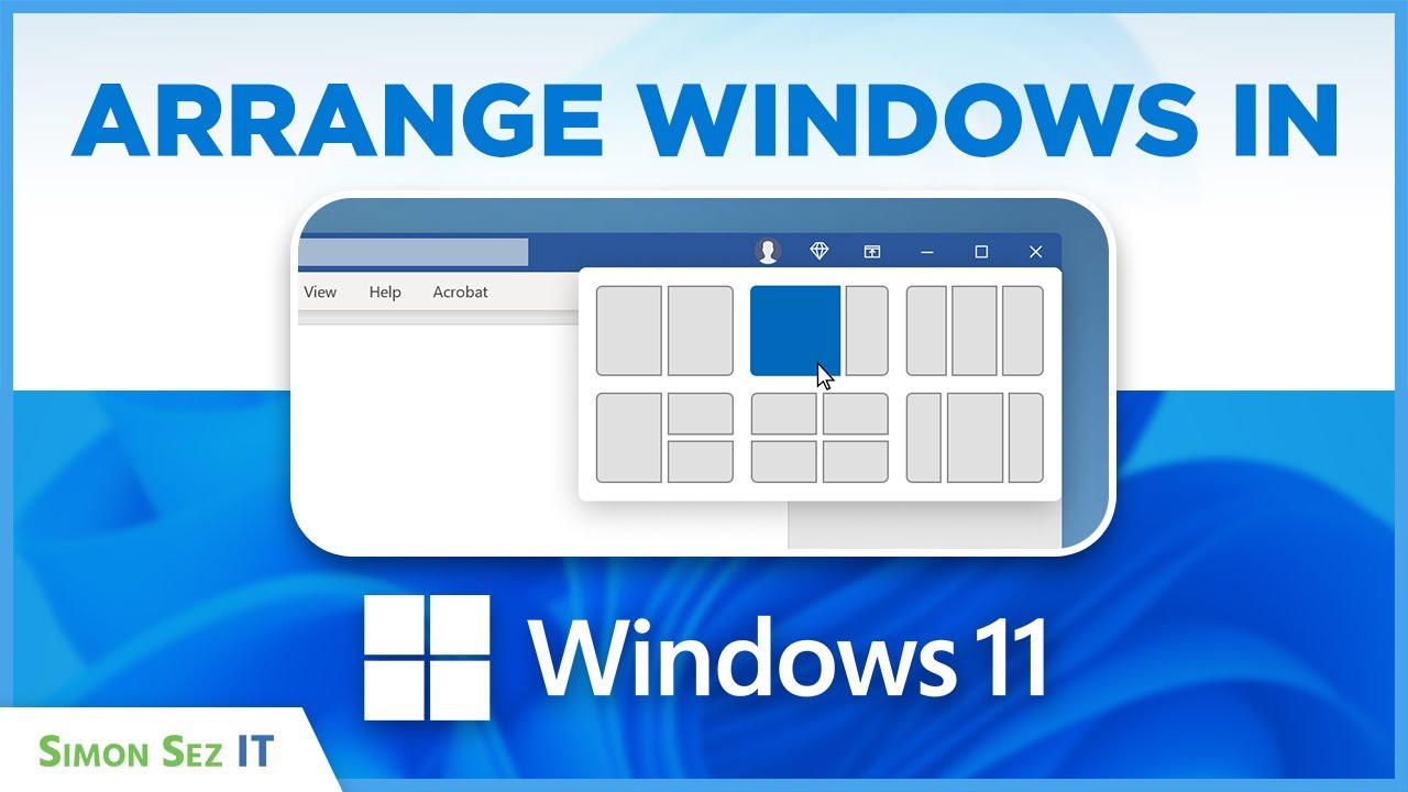 How to Arrange Windows and Multitask in Windows 11