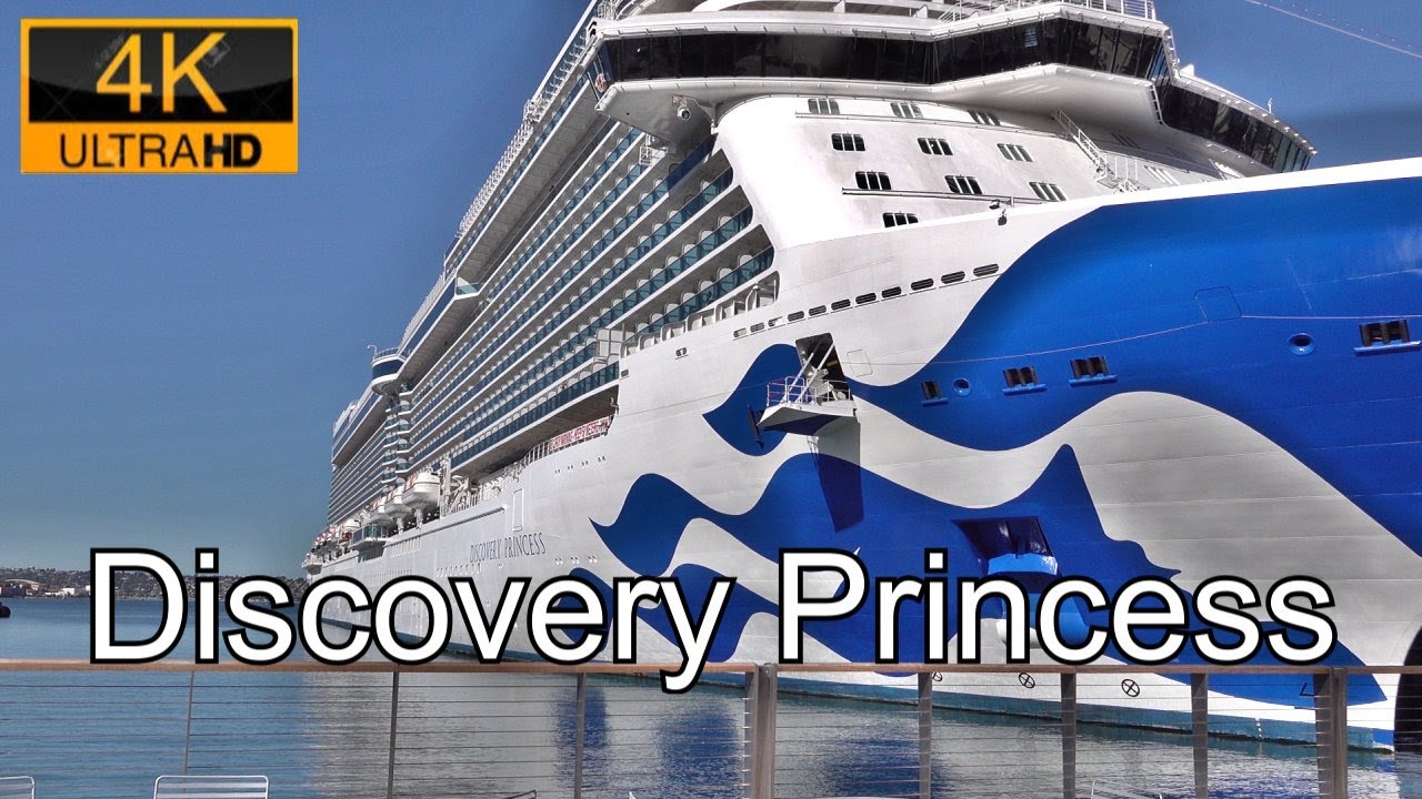 Discovery Princess cruise ship tour in 4K