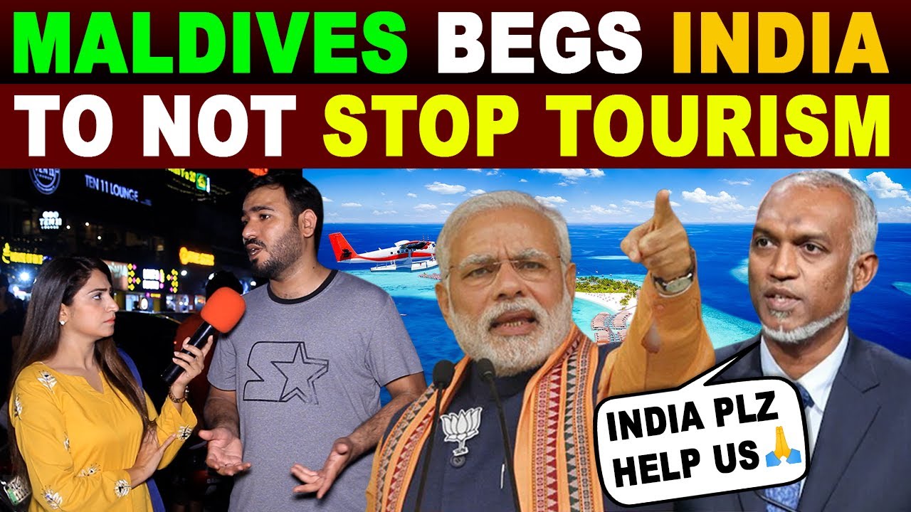 MALDIVES BEGS INDIA TO NOT STOP TOURISM | PAK PUBLIC REACTION | SANA AMJAD
