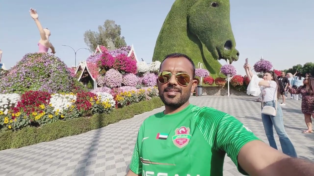 ￼ Today, my Vlog #VisitMiracleGardenDubai#🇦🇪 so beautiful place😍#Rashid Habibi 🌸🌺￼ ￼ support me #￼￼