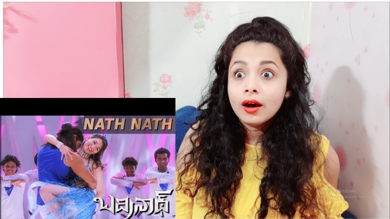 Nath Nath  Song Reaction | Badrinath Movie | Allu Arjun | Tamanna | Nakhrewali Mona