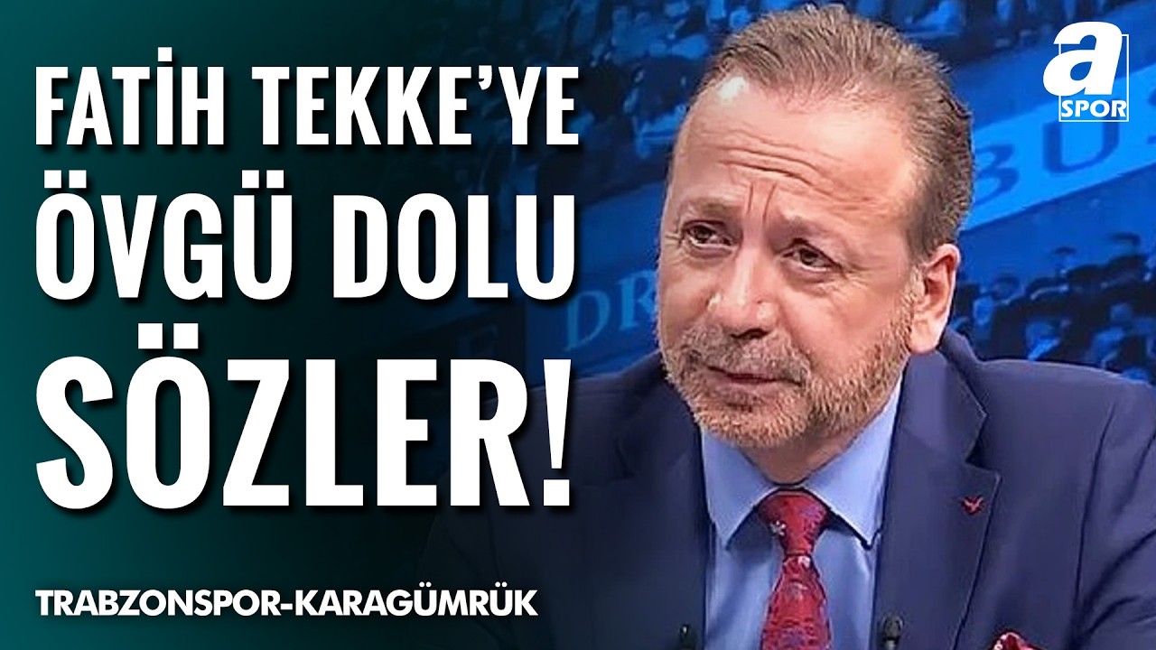 Fatih Tekke'ye Övgüler: 