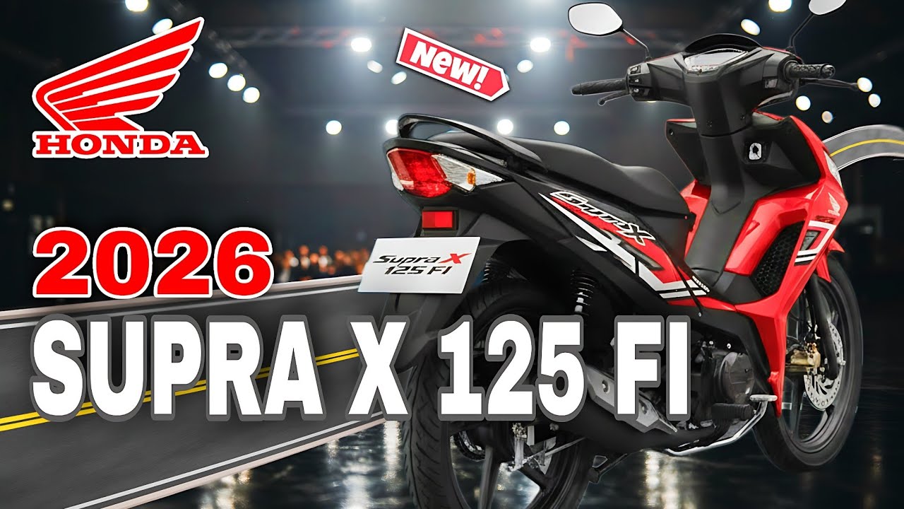 🚨 Honda Supra X 125 FI 2026 года – цена, характеристики и особенности!
