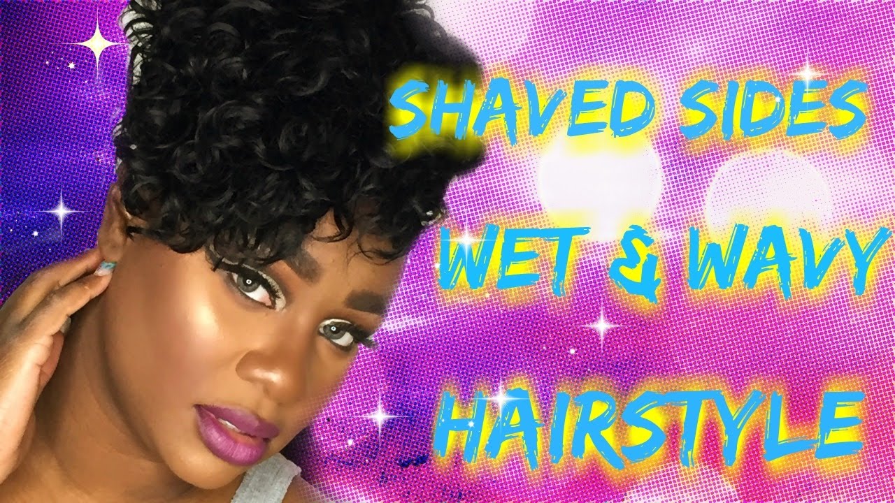 WET & WAVY HAIR WITH SHORT HAIR AND SHAVED SIDES  PT2
