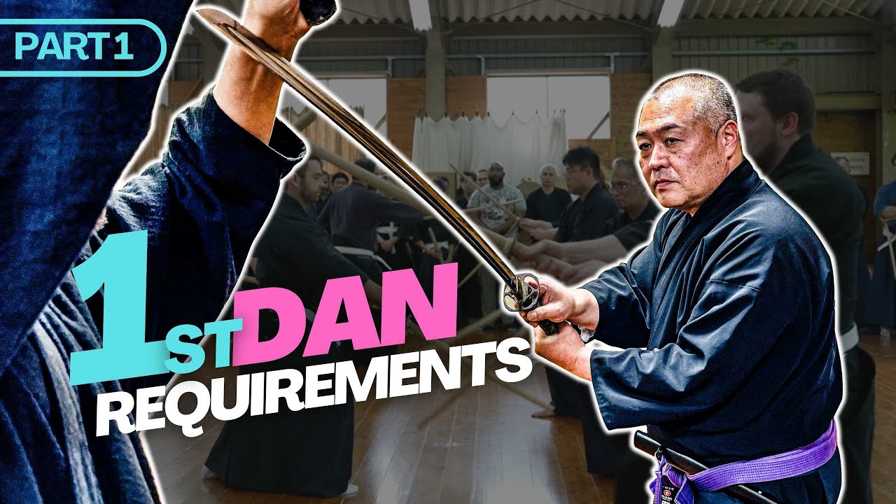 Part ⑴ 3 Training Camp Kenjutsu Kata Explained by Seki Sensei [1st Dan Requirements]