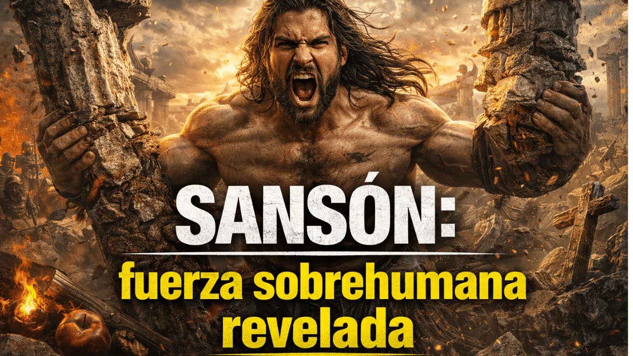 SANSÓN Historia del Hombre Más Fuerte y Su Final Épico  4K Completa