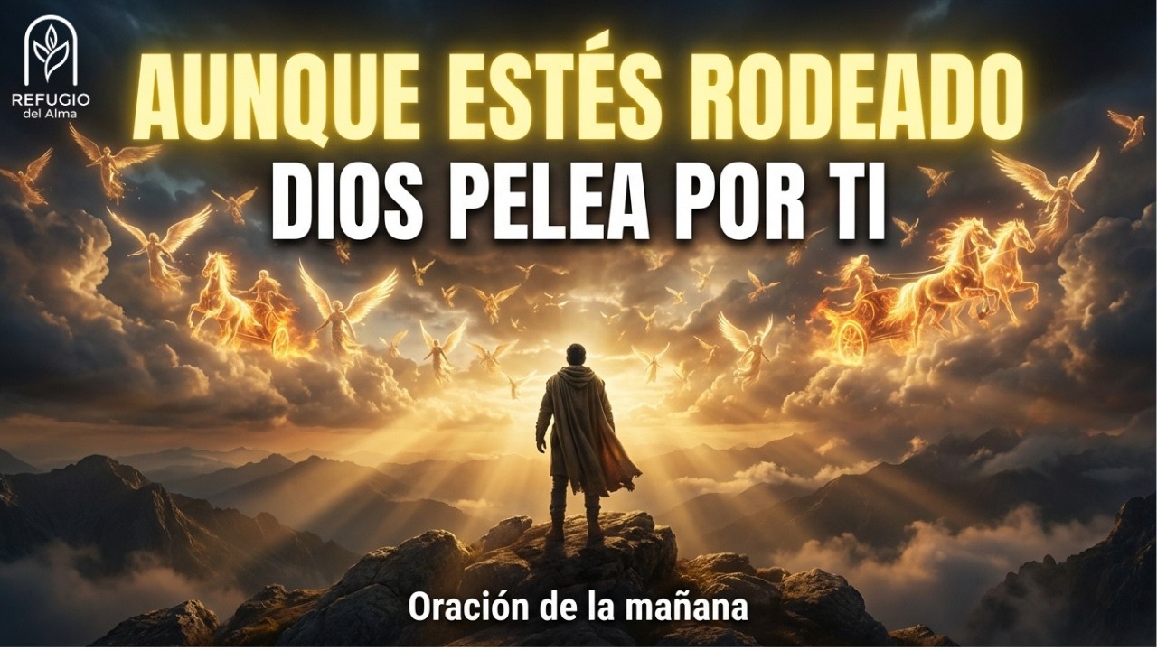 Cuando Te Sientes Rodeado, Dios Ya Está Peleando por Ti | Oração da manhã