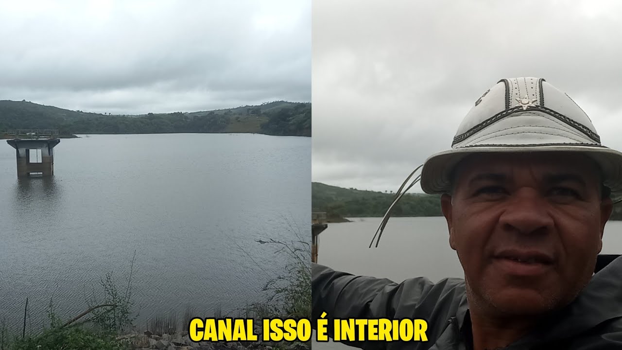 VISITA A BARRAGEM DE CANA FÍSTULA!!! BORBOREMA-PB
