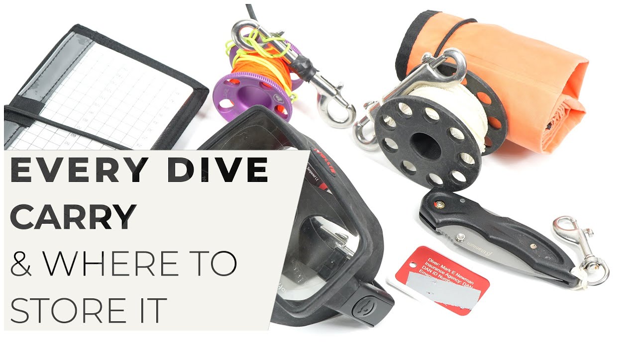 Все снаряжение для дайвинга и где его хранить #scuba #edc