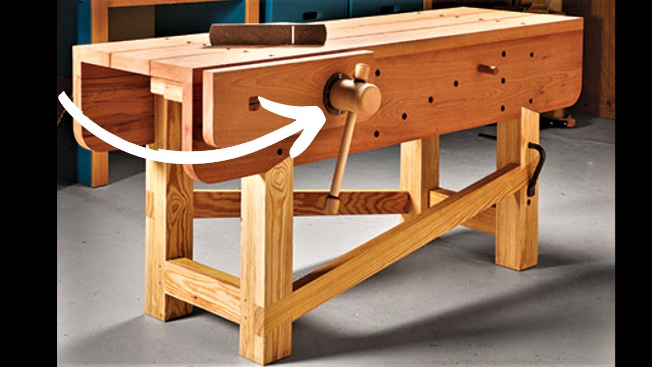 Menghină Banc de Lucru T&acirc;mplarie DIY Tutorial
