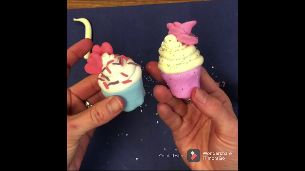 Model Magic Cupcakes