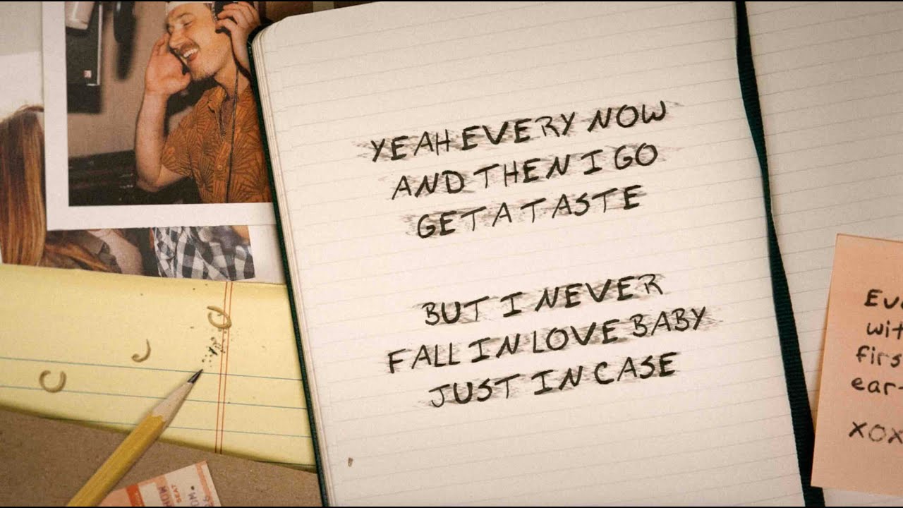 Morgan Wallen - Just In Case (Lyric Video)
