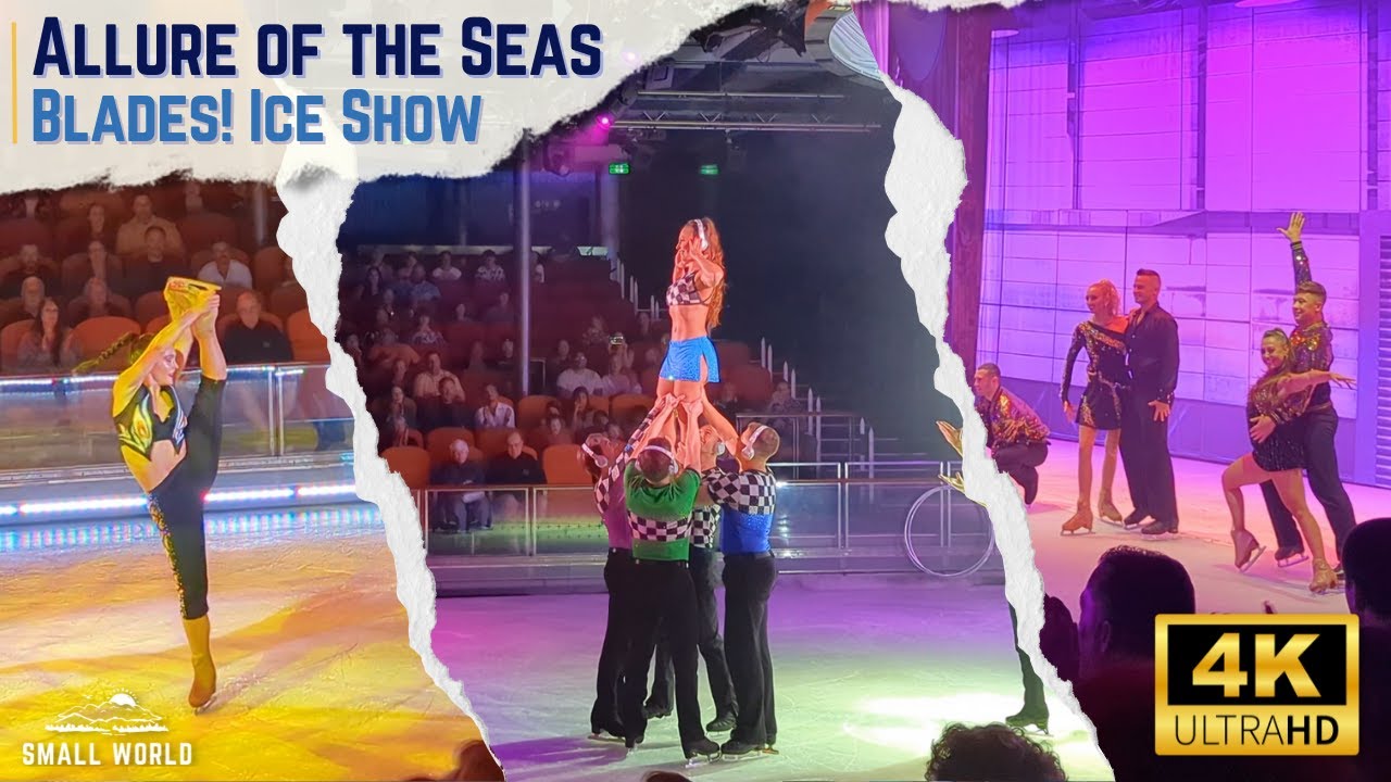 Allure of the Seas, After Dark | Blades! Ice Show - Incredible Ice Skating at Sea