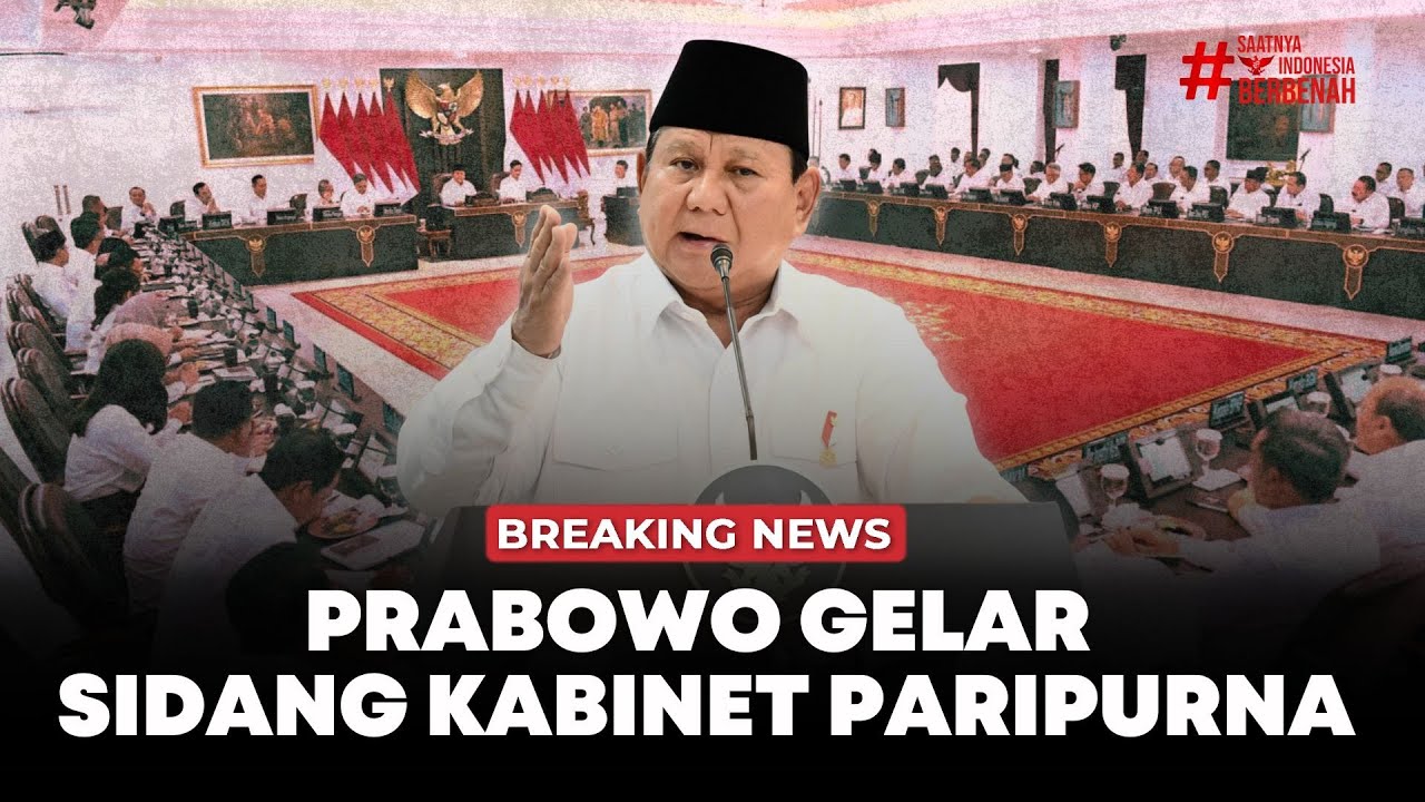 🔴 Breaking News | Prabowo Panggil Semua Menteri ke Istana untuk Sidang Kabinet