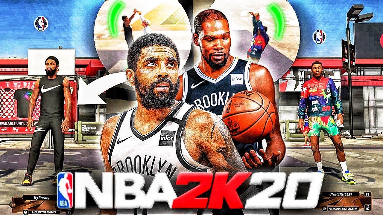 Playing with NBA PLAYERS Kevin Durant & Kyrie Irving at PARK on NBA 2K20!! (MUST WATCH)