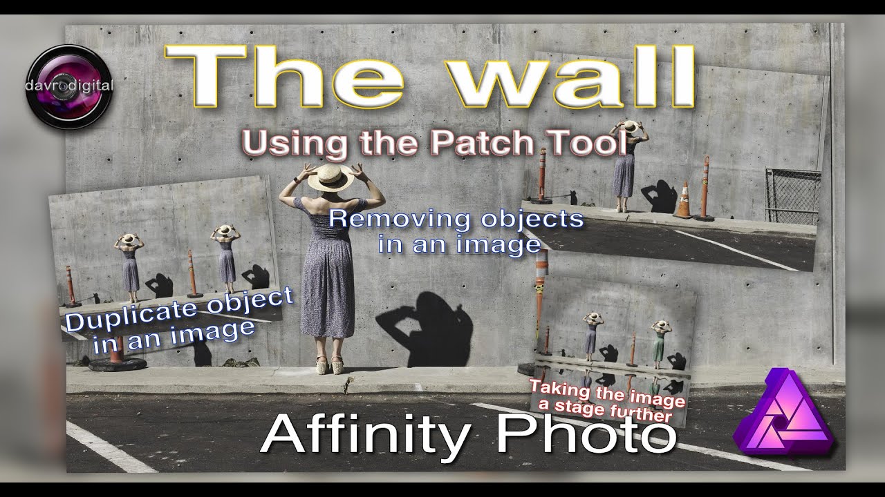 Простой способ удаления объектов с изображений Affinity Photo