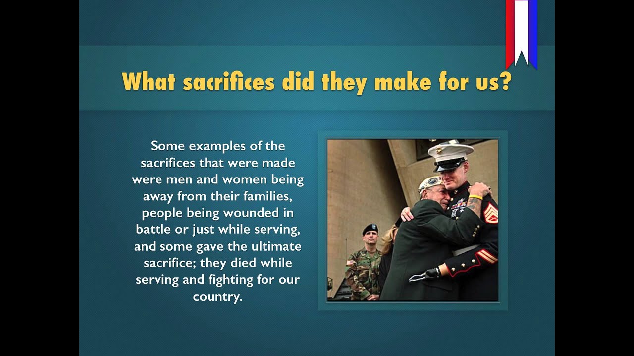 Veterans Day Explanation for Kids