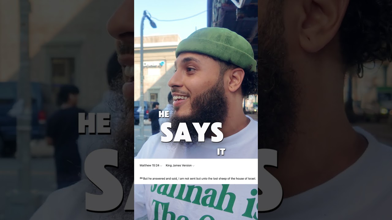 Puerto Rican Muslim Clarifies Who Jesus Was Sent For