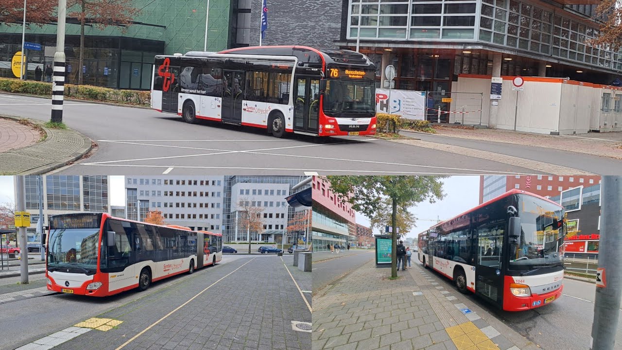 Het openbaar vervoer in Amersfoort 13-11-2024