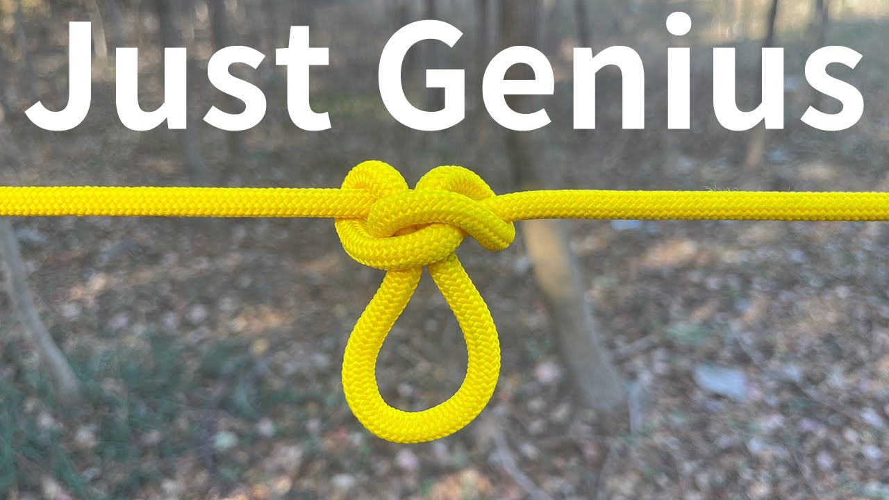 The quickest way to tie Alpine Butterfly Knot that are incredibly useful