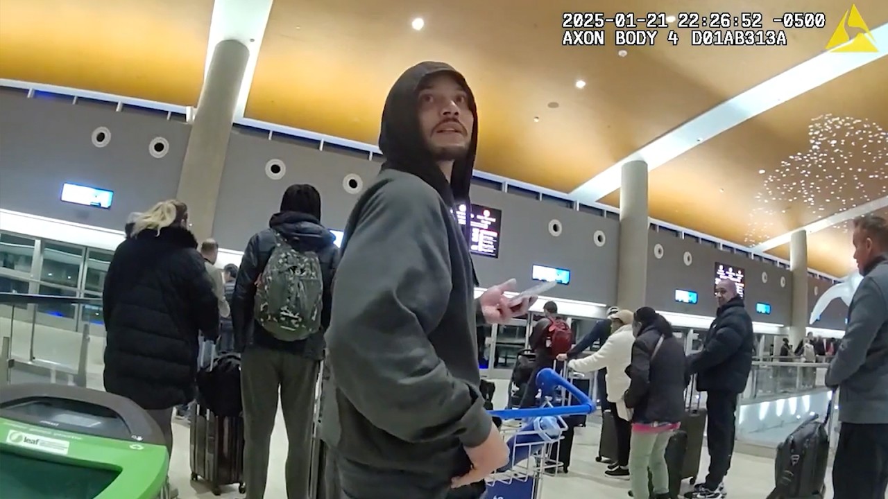 Entitled Man Refuses to Leave Airport After Multiple Warnings