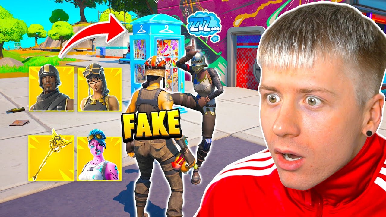 Ich gebe mich als FAKE RENEGADE RAIDER in PARTY ROYALE aus & das passierte...