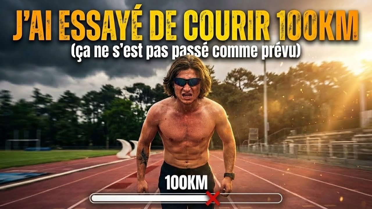 J'ai essayé de courir 100km, ça s'est pas passé comme prévu