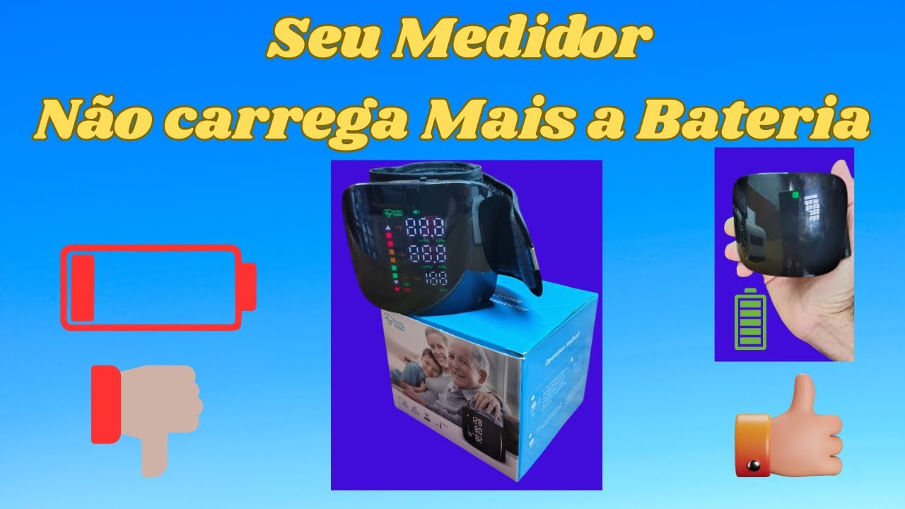 medidor não carrega a bateria intelli system