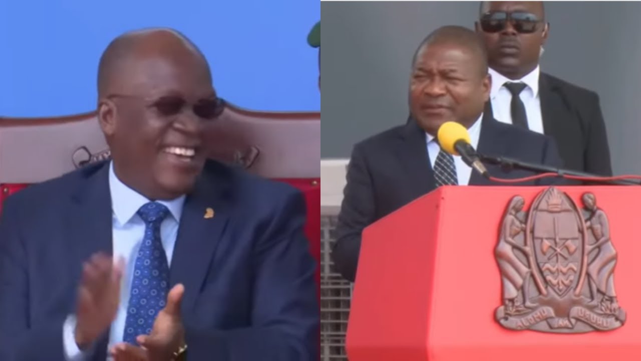 RAIS wa MSUMBIJI Amuacha HOI RAIS MAGUFULI - 