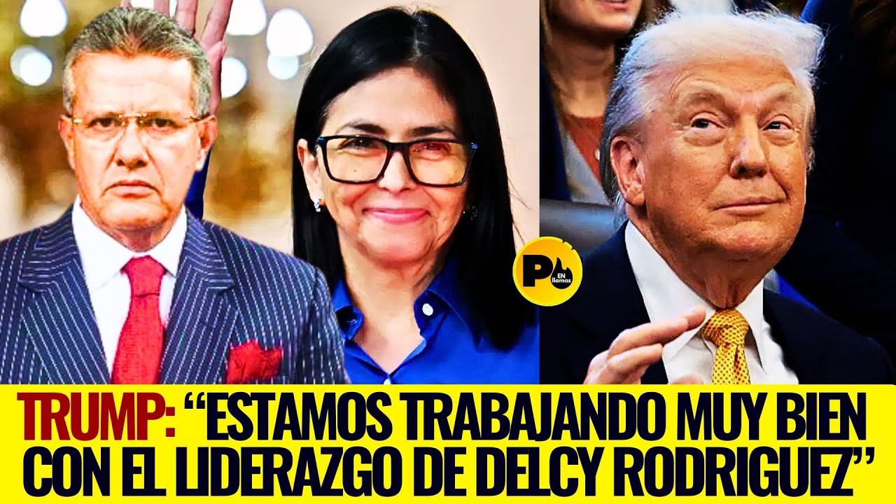 Dr. Augusto Tandazo (TRUMP: “Estamos trabajando muy bien con el liderazgo de DELCY RODRIGUEZ”)