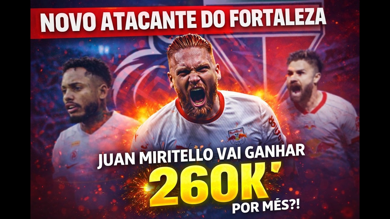 NOVO ATACANTE DO FORTALEZA // PITTA , SASHA OU FERNANDO? //NOVO ATACANTE VAI GANHAR 260K POR MÊS