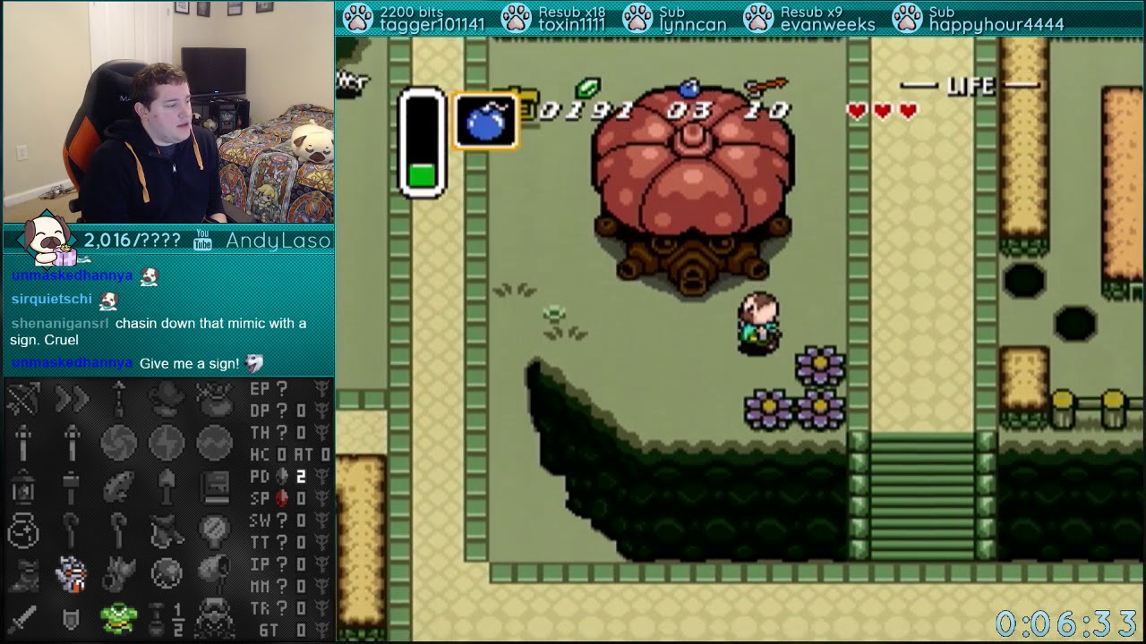 A Link to the Past | Inverted Keysanity Enemizer | I got OWNED a lot