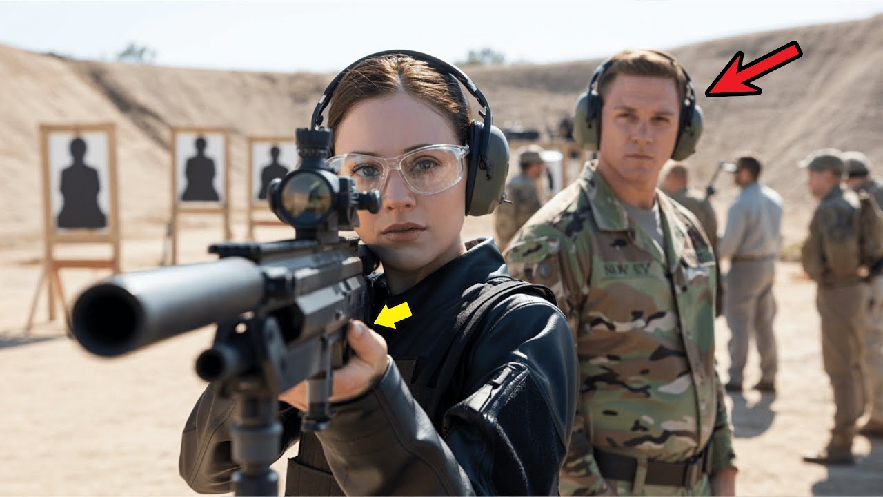 She Was Just Cleaning Targets — Until a SEAL Handed Her the Sniper Rifle!
