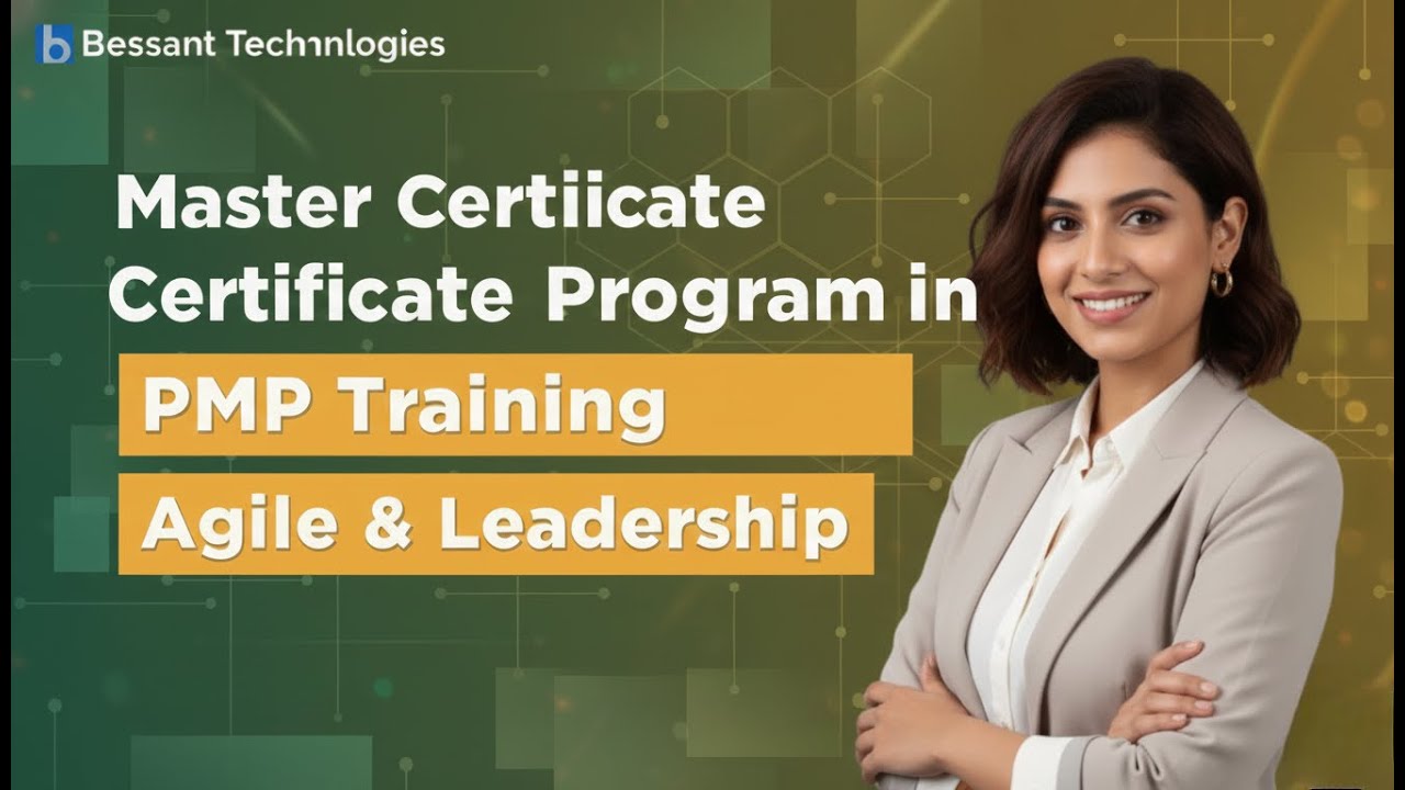 PMP Certification Training | Real-Time Project | Career Growth | Besant Technologies
