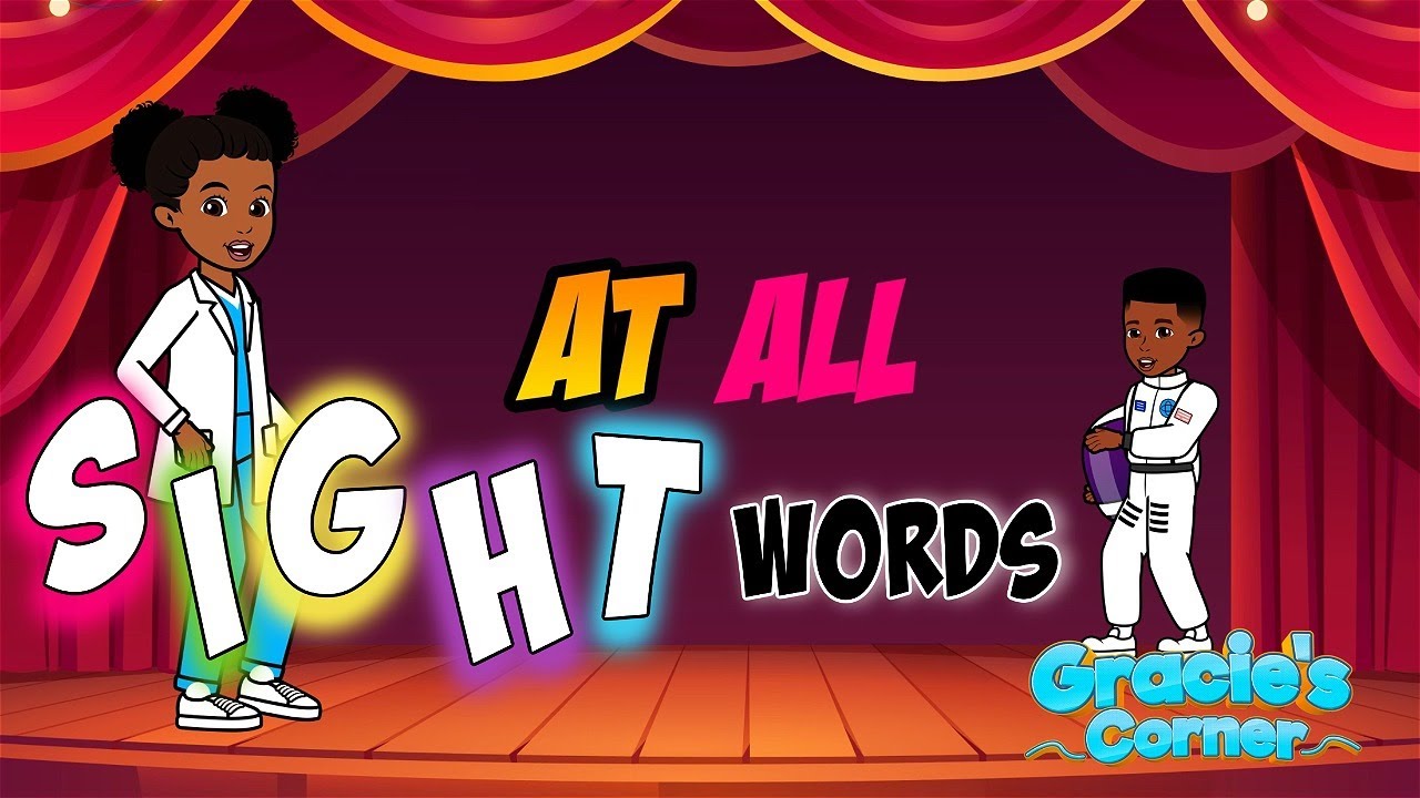 Sight Words Song | Gracie’s Corner | Kids Songs + Nursery Rhymes