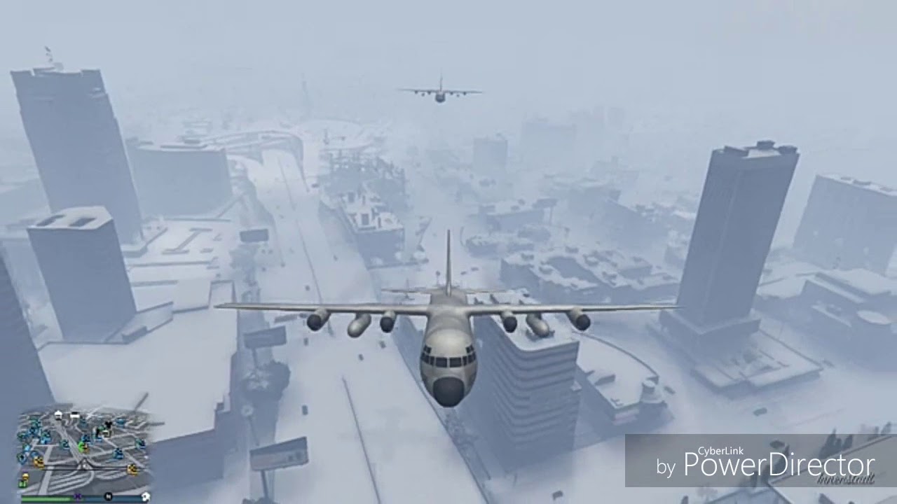 GTA v PS4 DZ la neige