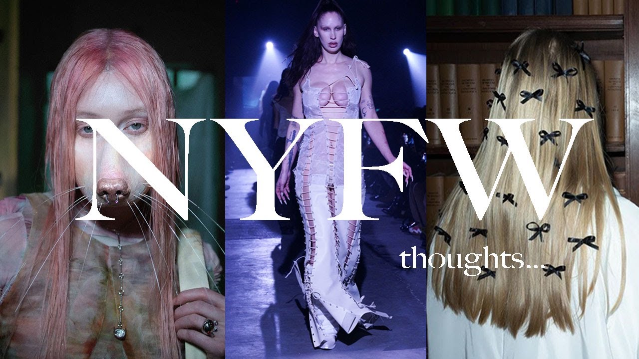 what struck me during NYFW?