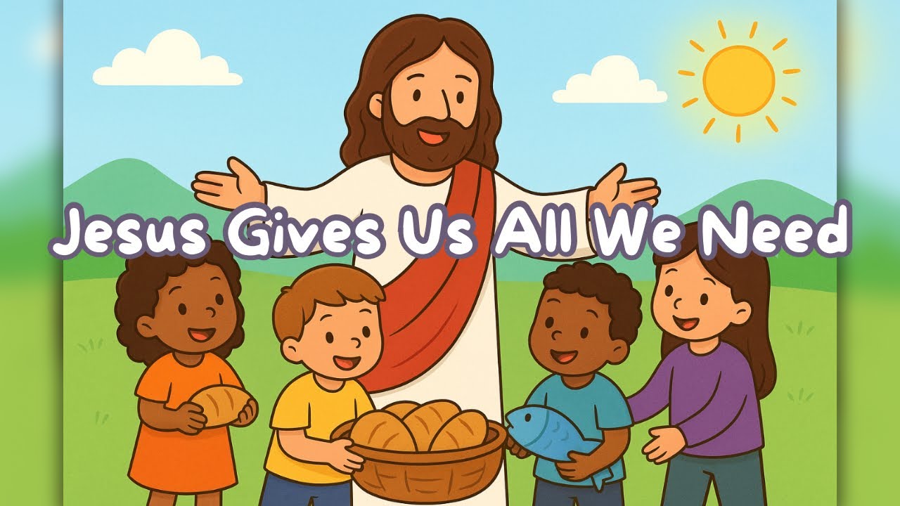 Jesus Gives Us All We Need | Matthew 14 | Bible Toddler Tunes