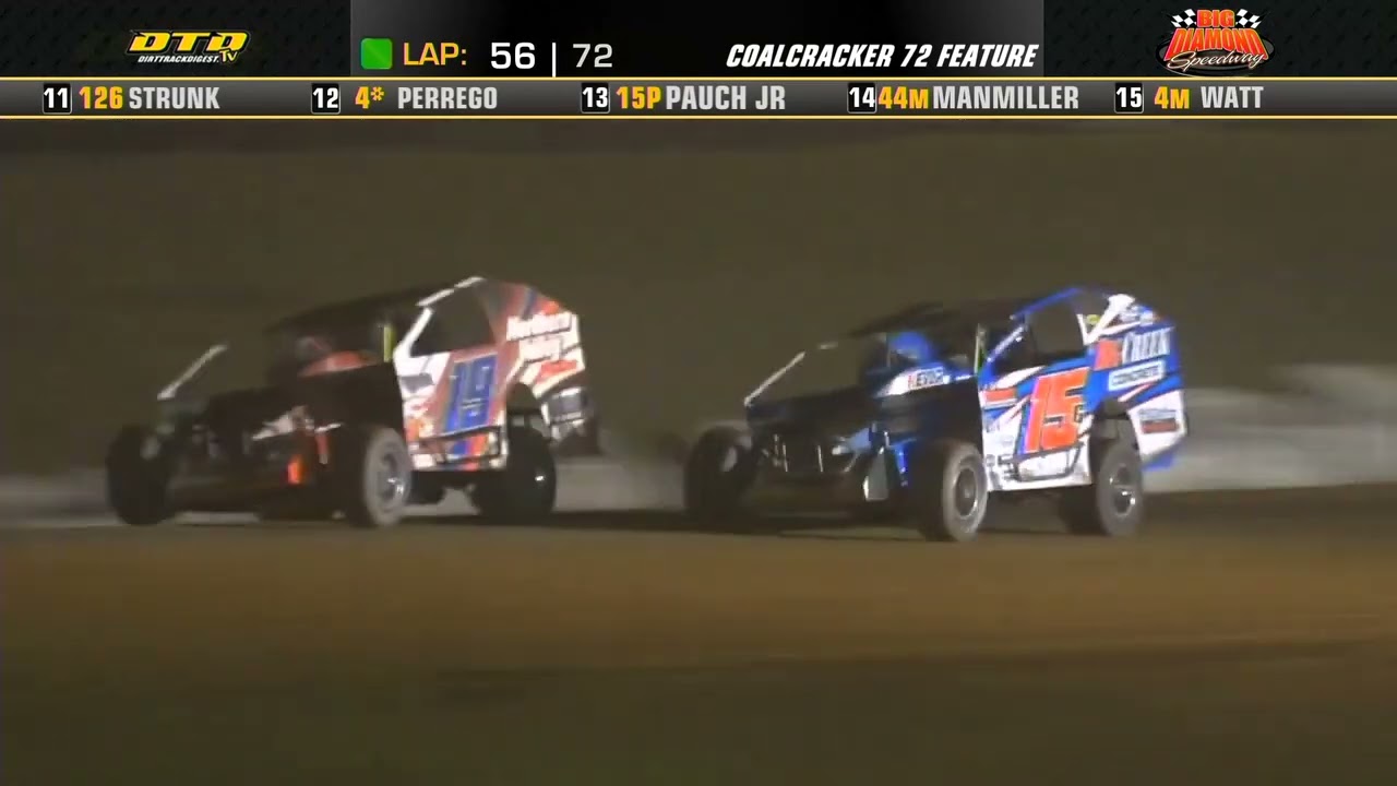 Big Diamond Speedway | Coalcracker Modified Feature Highlights | 9/3/23
