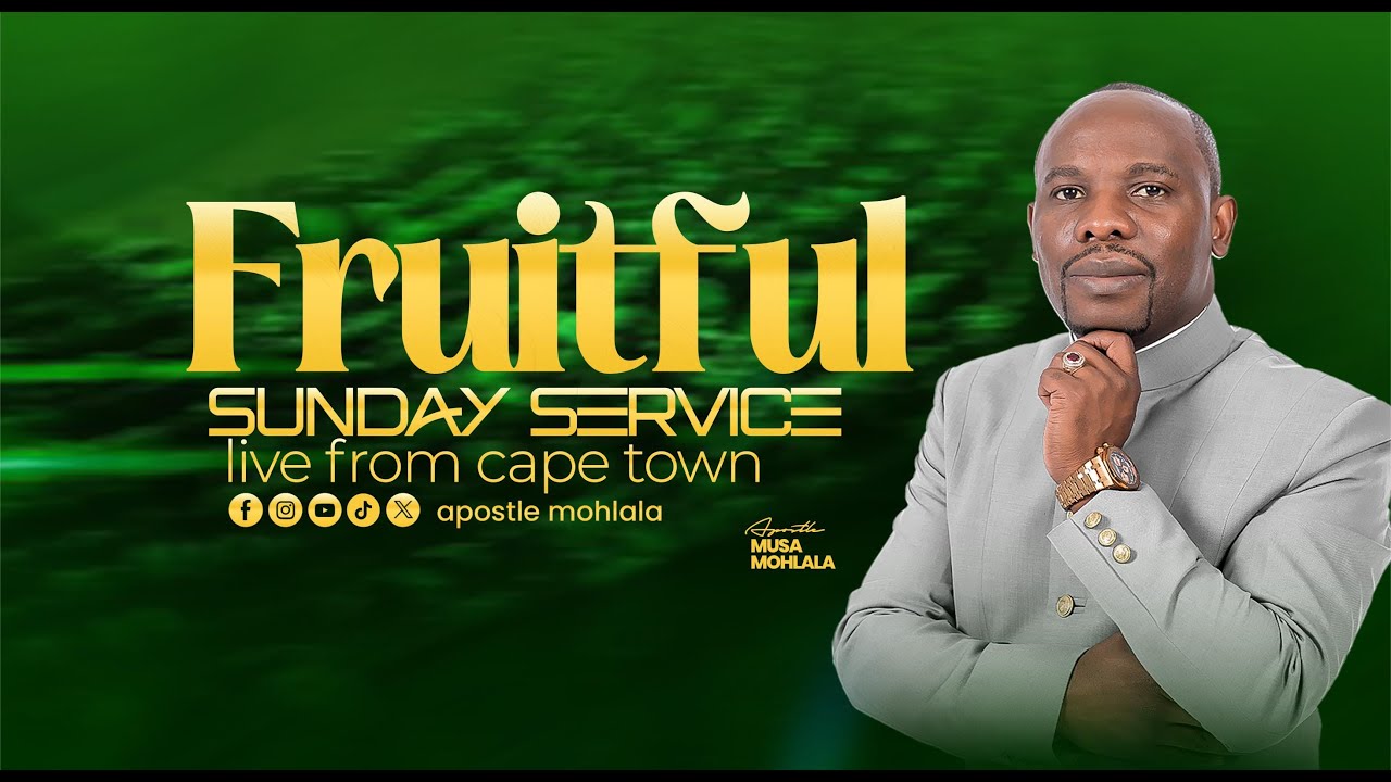 Welcome To Our Fruitful Sunday With Apostle Mohlala |Live in Cape Town 1 February 2026